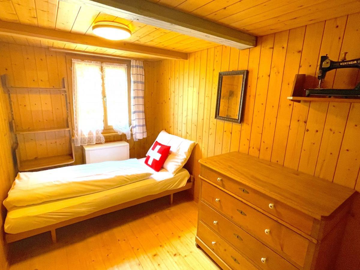 Swisshut Stunning Views Alps Lake - Chalet Erli Därligen Eksteriør billede