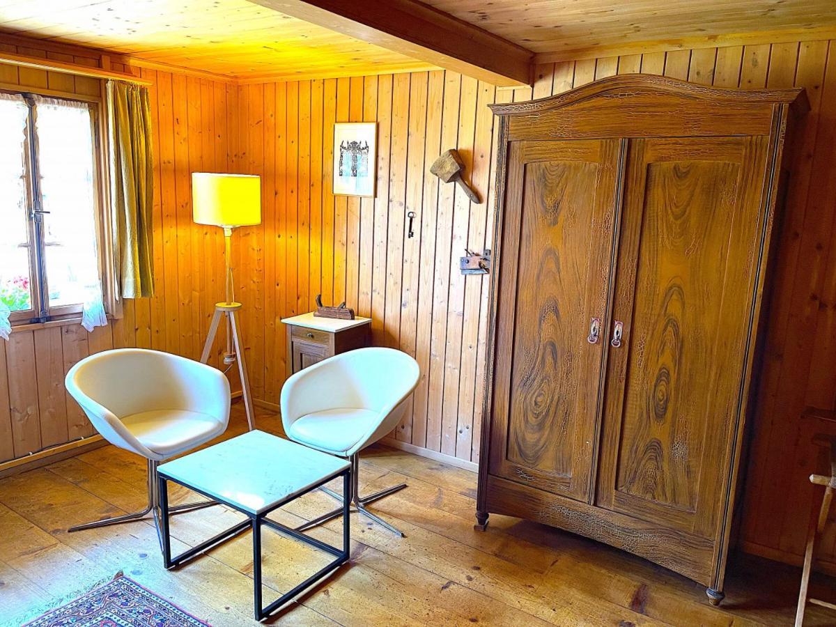 Swisshut Stunning Views Alps Lake - Chalet Erli Därligen Eksteriør billede