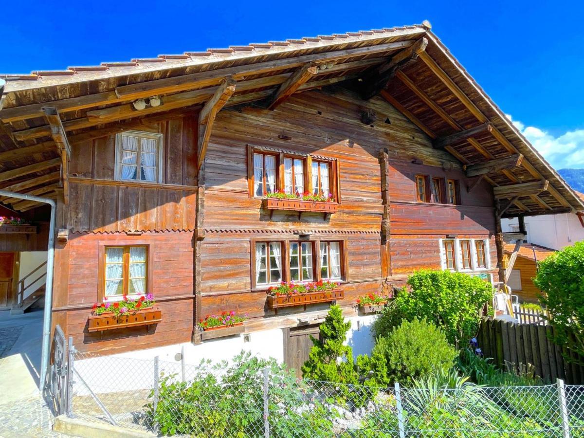 Swisshut Stunning Views Alps Lake - Chalet Erli Därligen Eksteriør billede