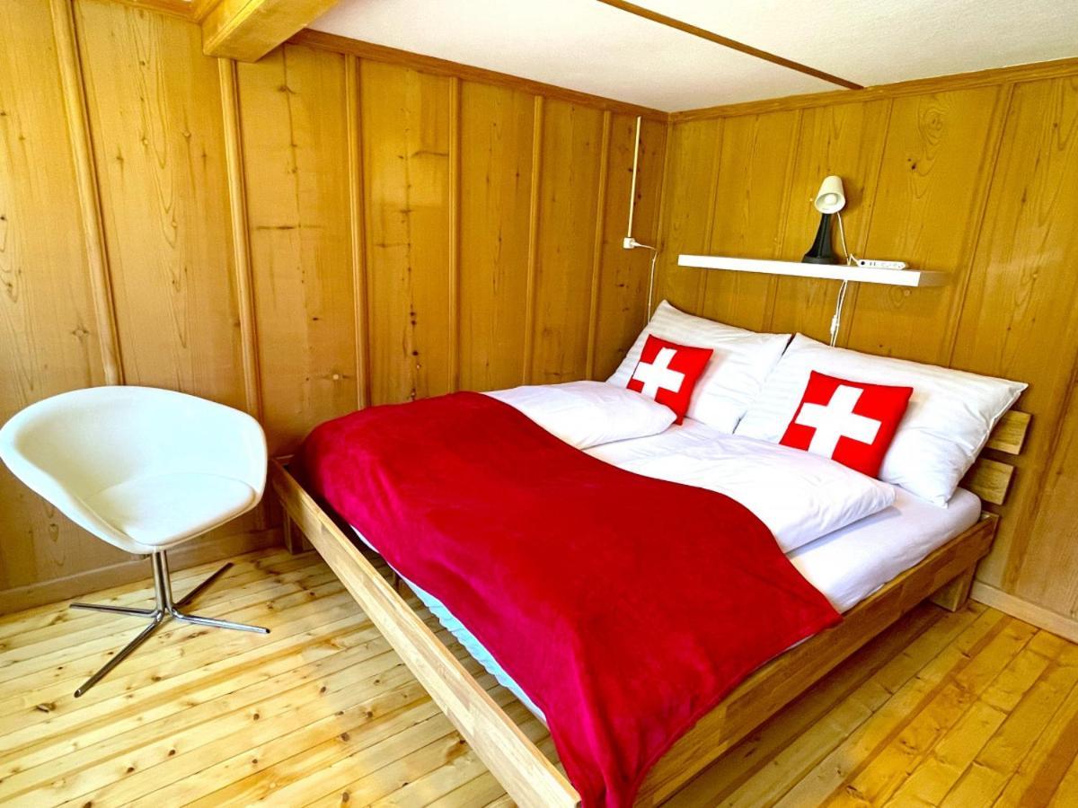 Swisshut Stunning Views Alps Lake - Chalet Erli Därligen Eksteriør billede